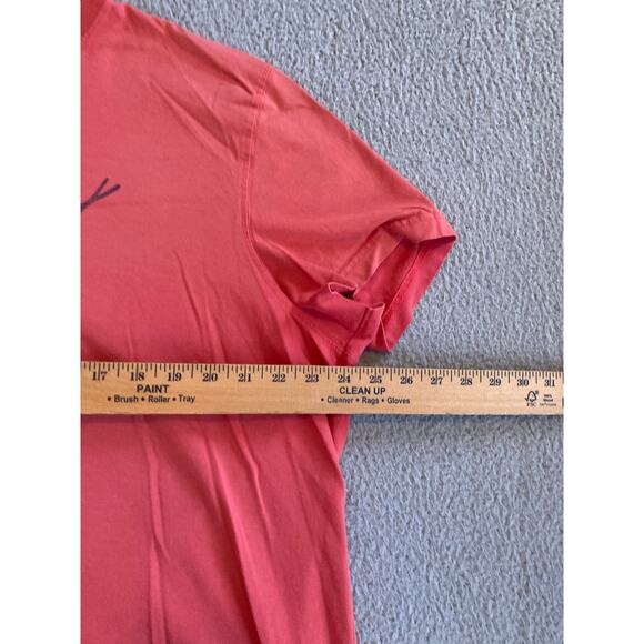 Life is Good Crusher Tee Shirt XL Hammock Summer Crewneck Outdoors Pink Top - Picture 8 of 10